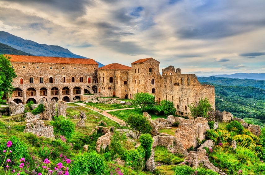 Despots palace, Mystras
