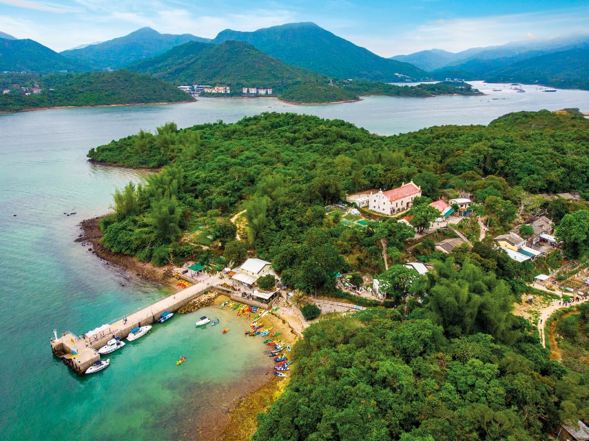 Check out Hong Kong's special Salt Pan Island.

