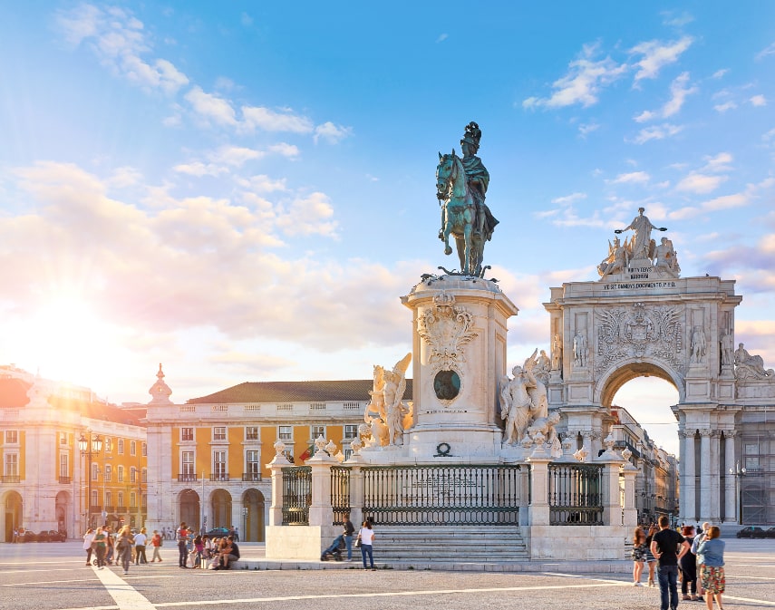 Lisbon, Portugal a best holiday destination in september for sun