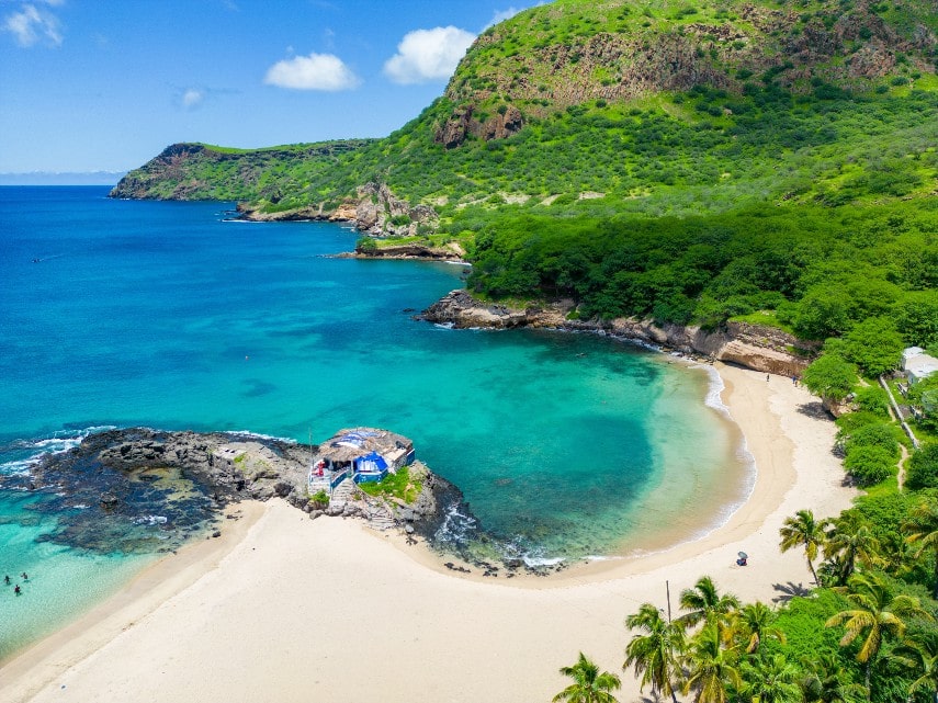Cape verde island in january