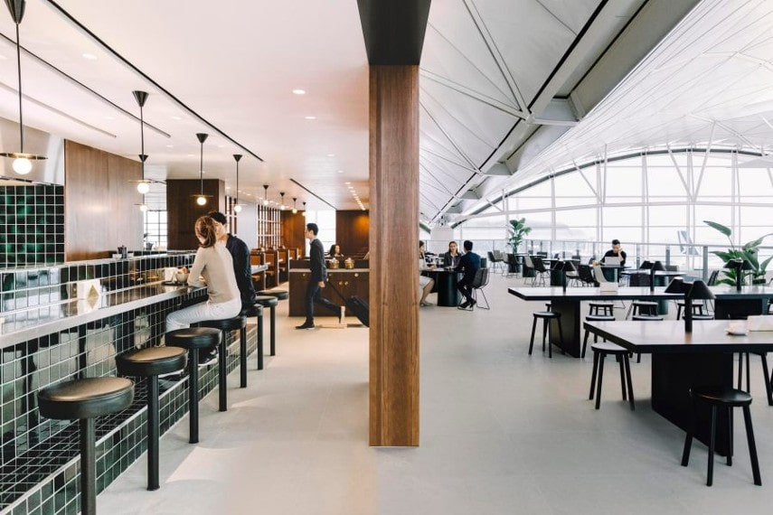 Remarkable lounges at Cathay pacific