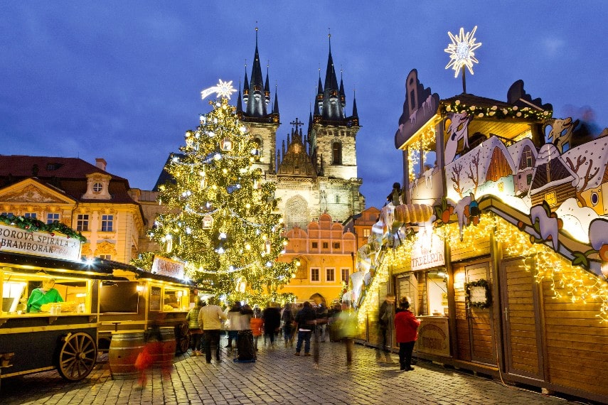 Prague christmas market opening dates