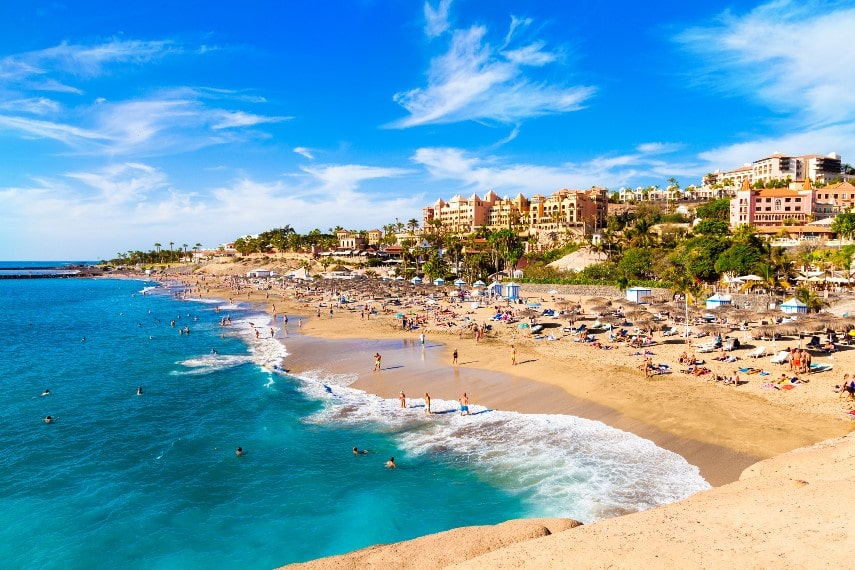Fuerteventura canary island in january