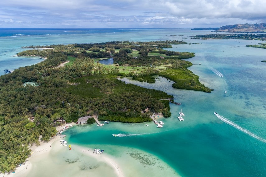 Île aux cerfs, Mauritius