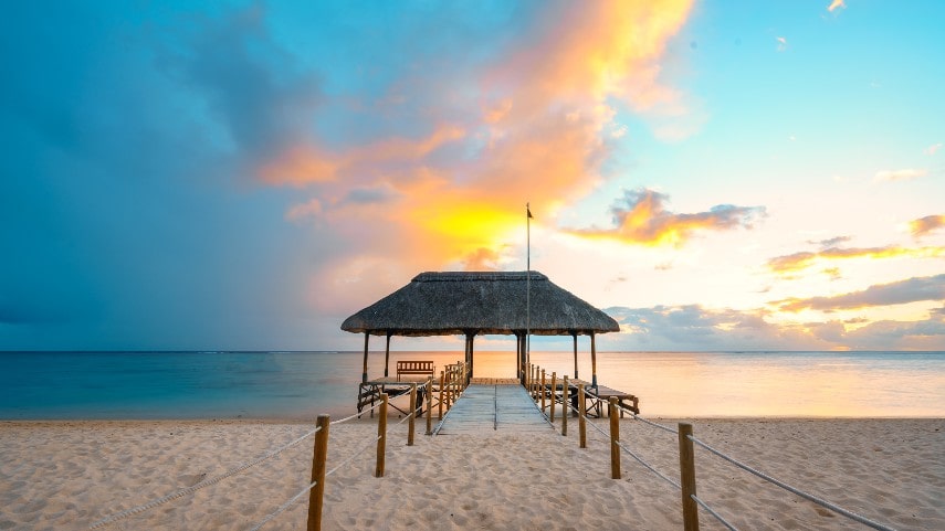 Mauritius weather in october