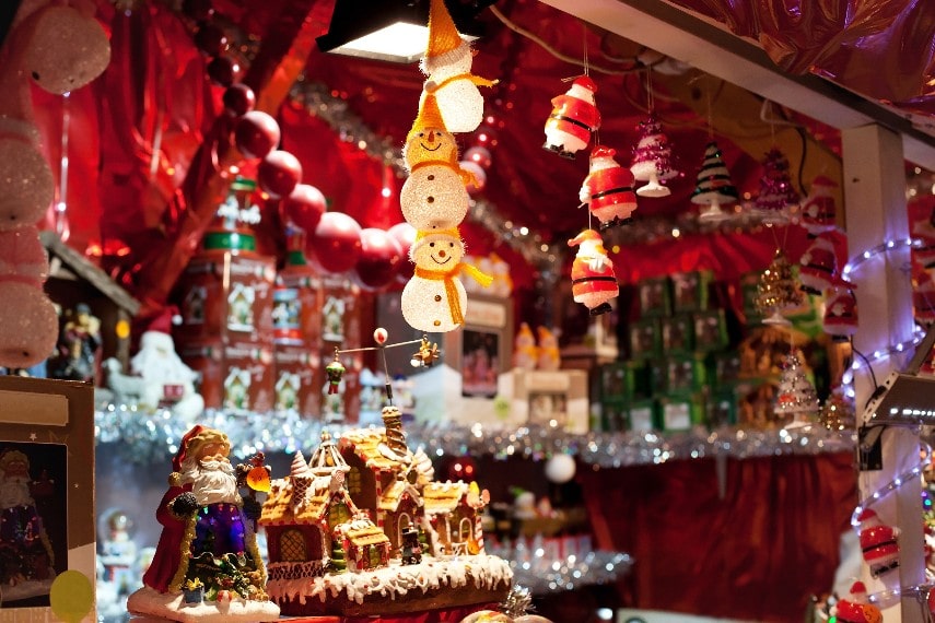 Montbeliard christmas market  in France