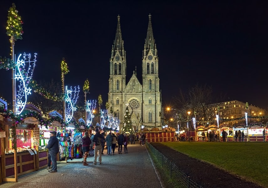 Peace square in Prague 