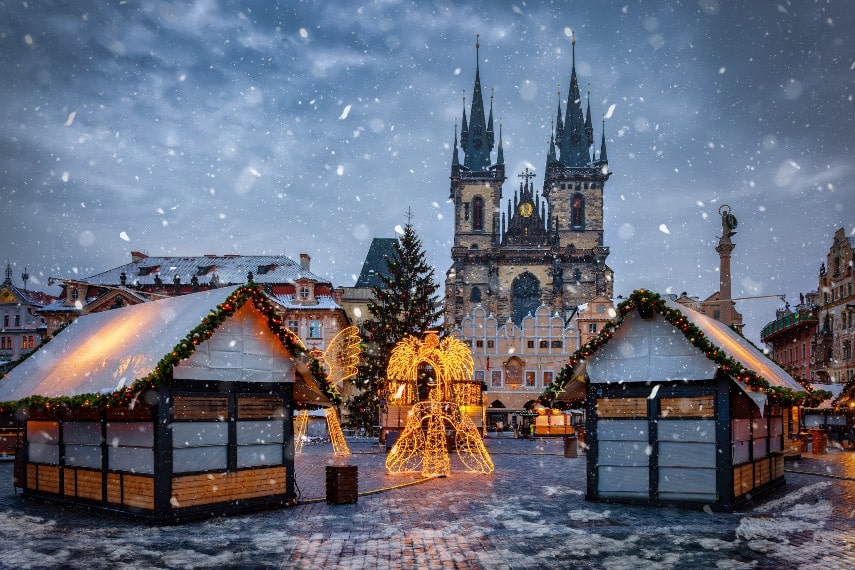 Tyl square in Prague 