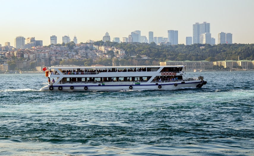 Bosphorus cruise in Istanbul