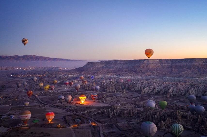 Cappadocia, a winter wonderland