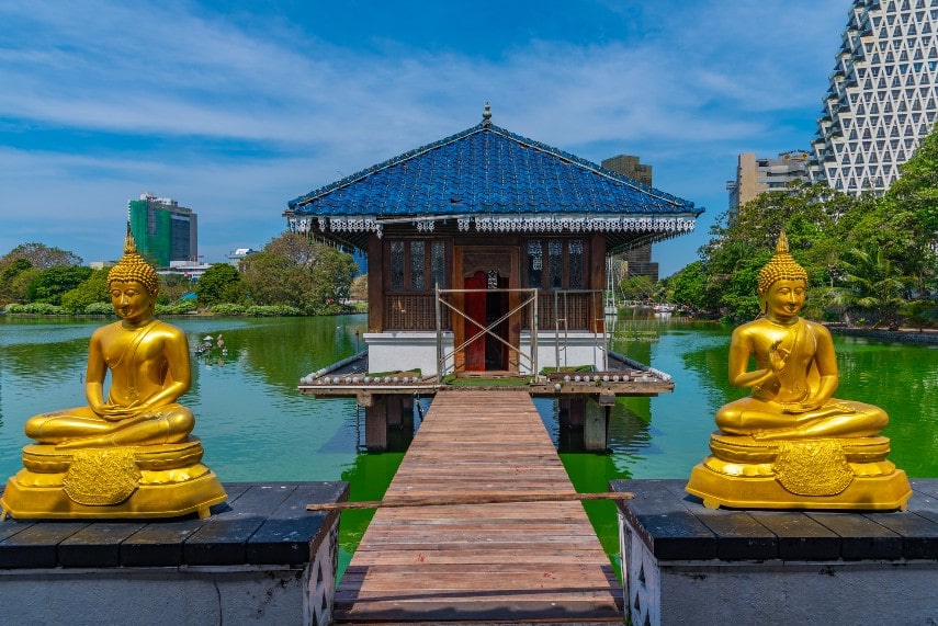 Gangaramaya temple, Colombo, Sri Lanka