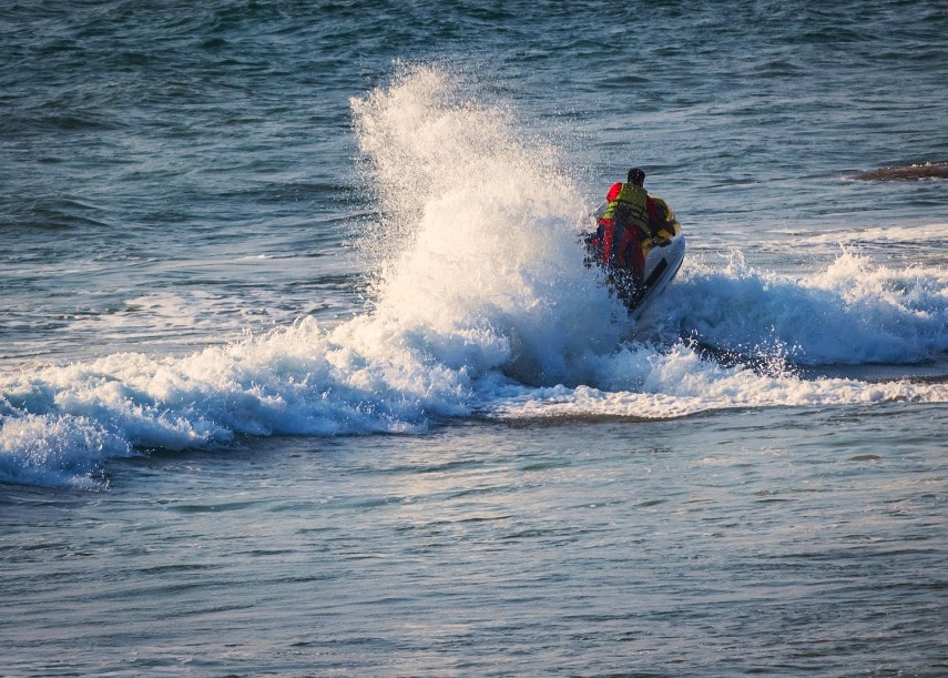 Jet Skiing, Goa
