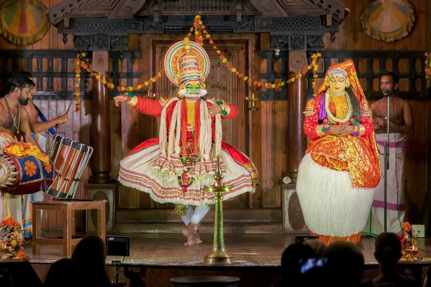 Kathakali Performance, Kerala