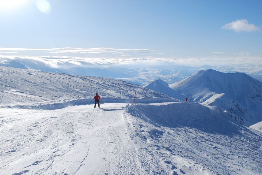 Snow mountains in Turkey
