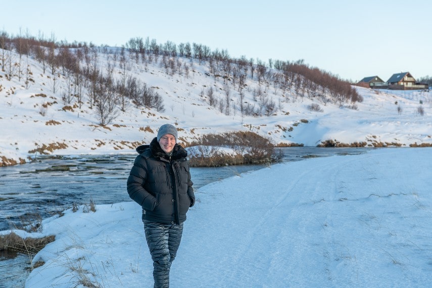Winter wear in Iceland