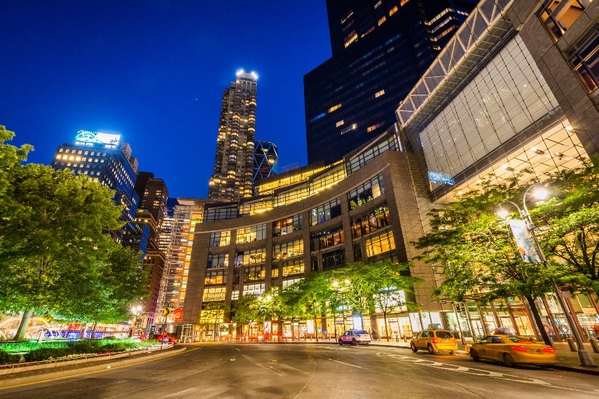 Columbus circle holiday market, New York