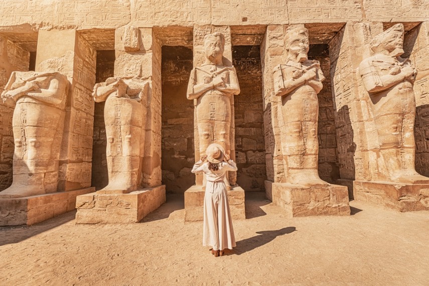 Karnak temple in Luxor, Egypt