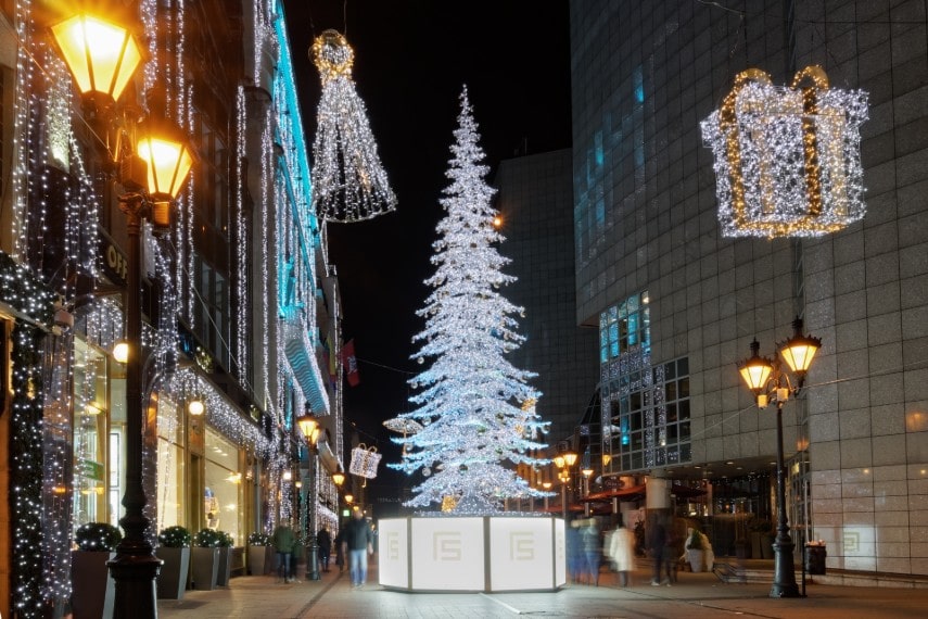 Fashion Street Christmas markets