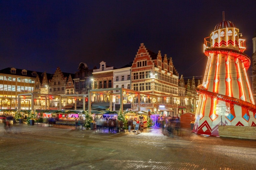 Festive decorations, Ghent
