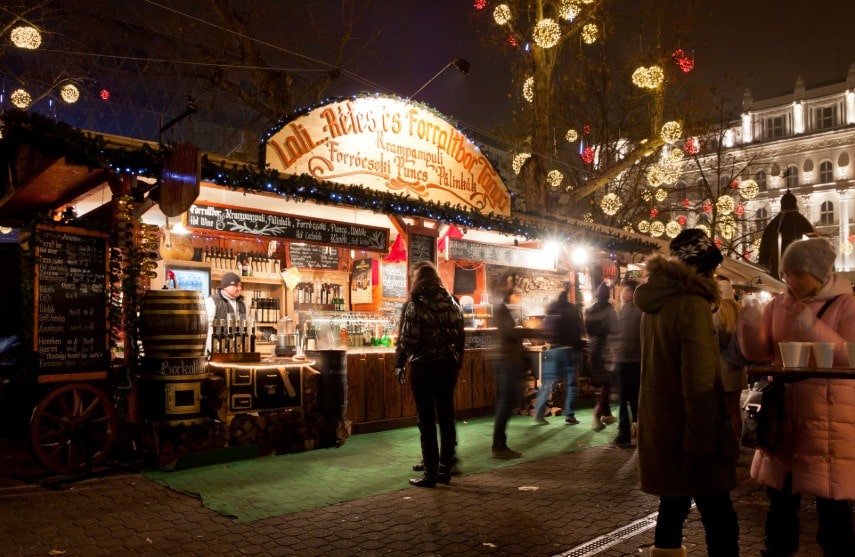 Food and drink, Budapest Christmas market