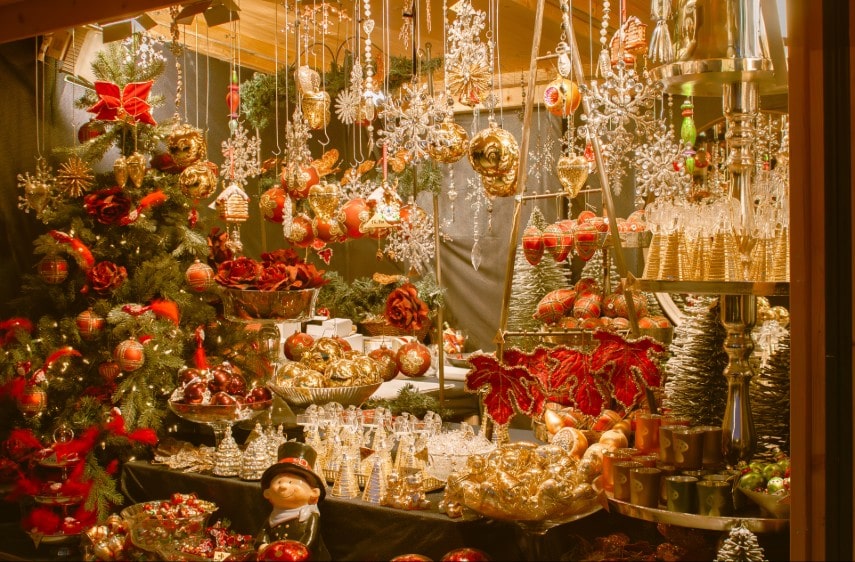 wonderful festive christmas market, Vienna