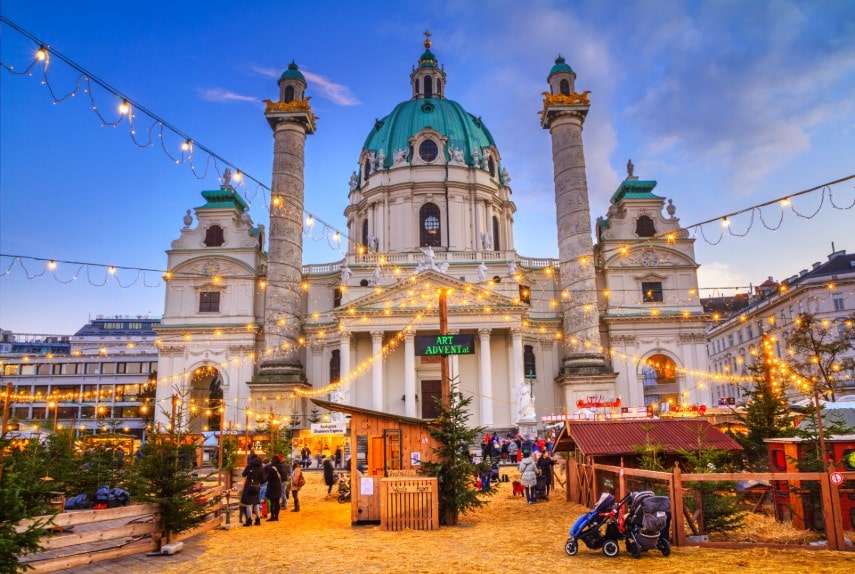 Karlsplatz christmas market