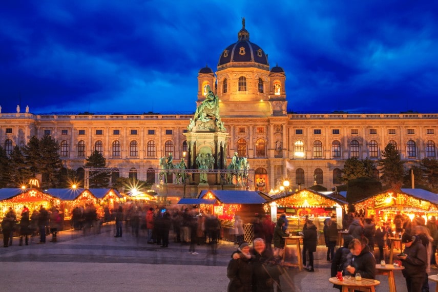 Maria-theresien-platz christmas market
