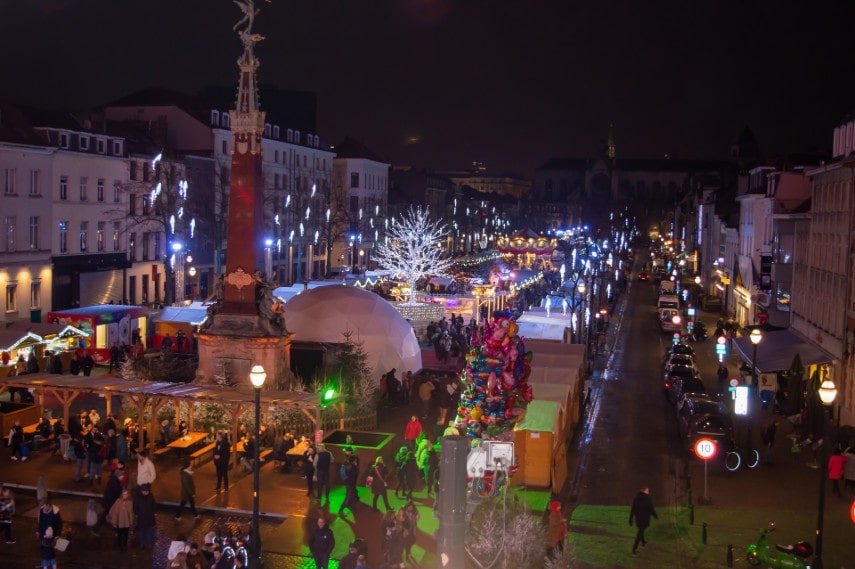 Place de la monnaie christmas 