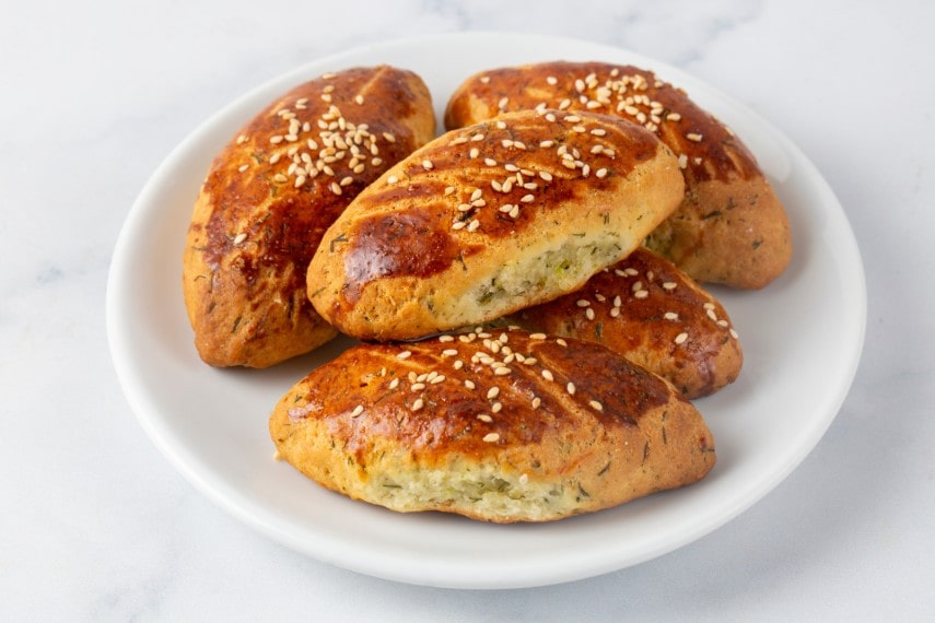 cheese pastry, turkey