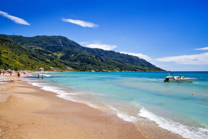 Corfu beach