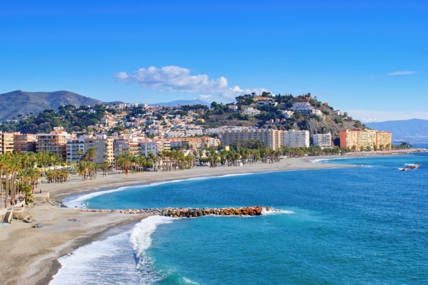 Costa del Sol beach, Spain