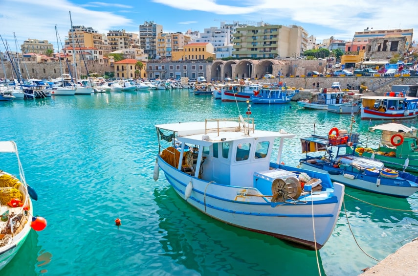 Crete, Greece a warm place in Europe to visit in June