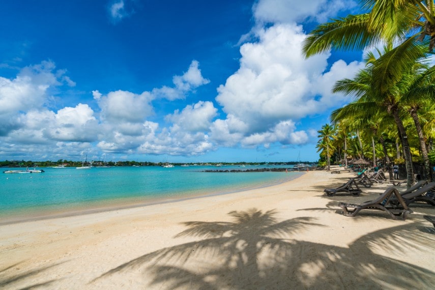 Grand Baie beach, Mauritius