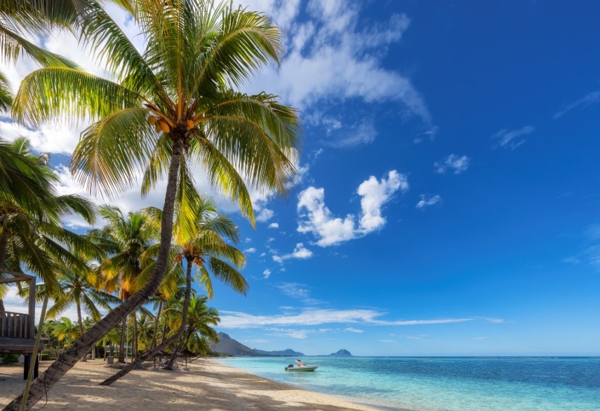 Travel to Mauritius beach