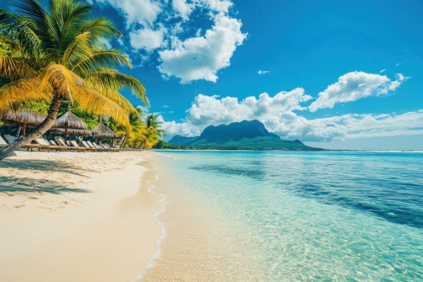 Mauritius weather in February