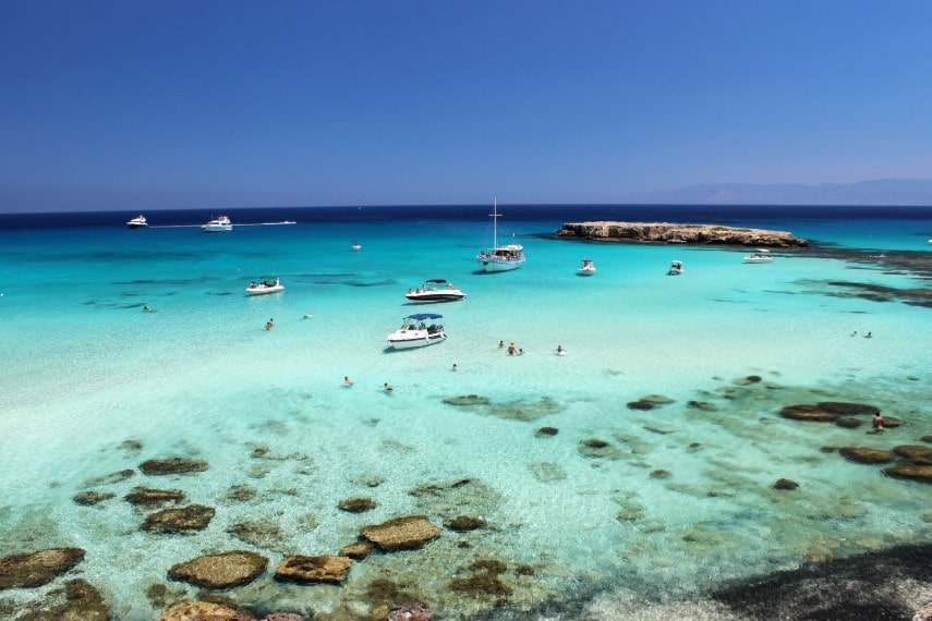 Paphos beach, Cyprus