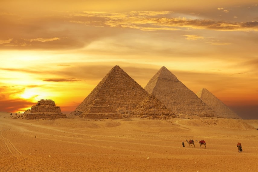 Pyramids of giza