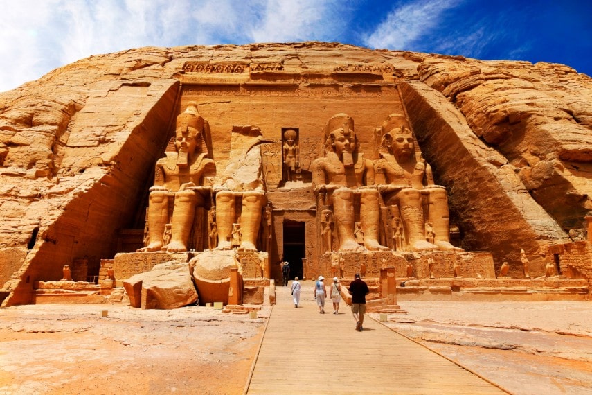 Visitors arrivals in Egypt