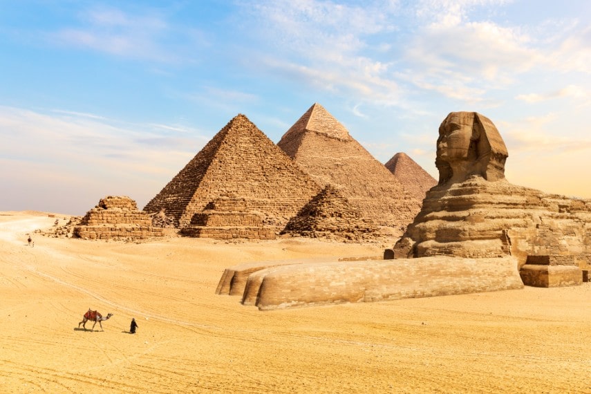 Pyramids of Giza, Egypt