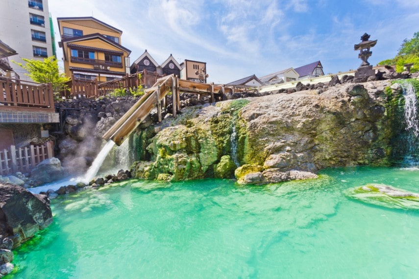 Kusatsu hot spring, Japan
