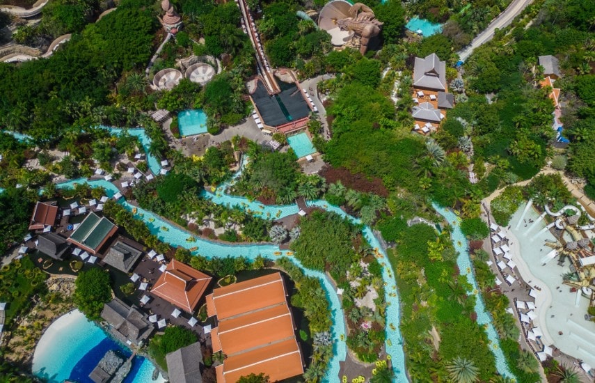 Siam Park in Tenerife in March