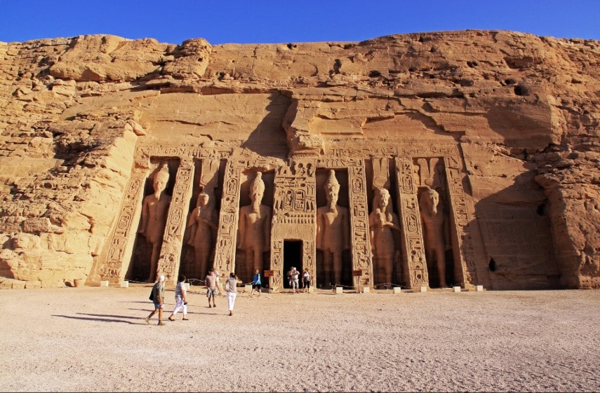 Visitors arrival in Egypt