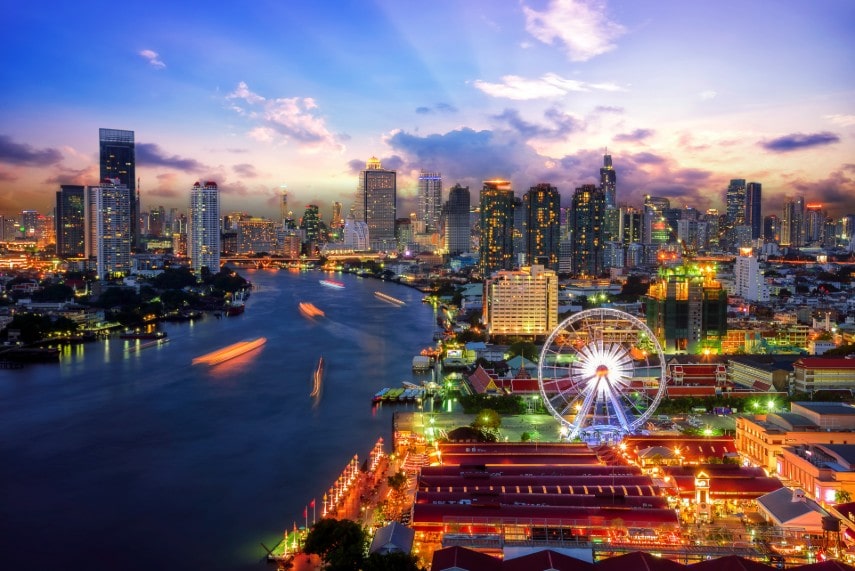 Nightlife in Bangkok in November