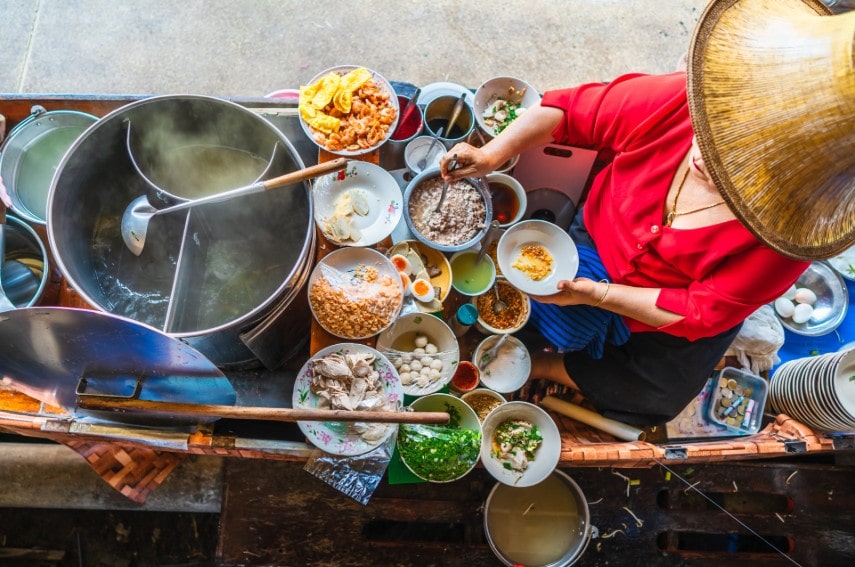 Enjoy street food in Bangkok in June