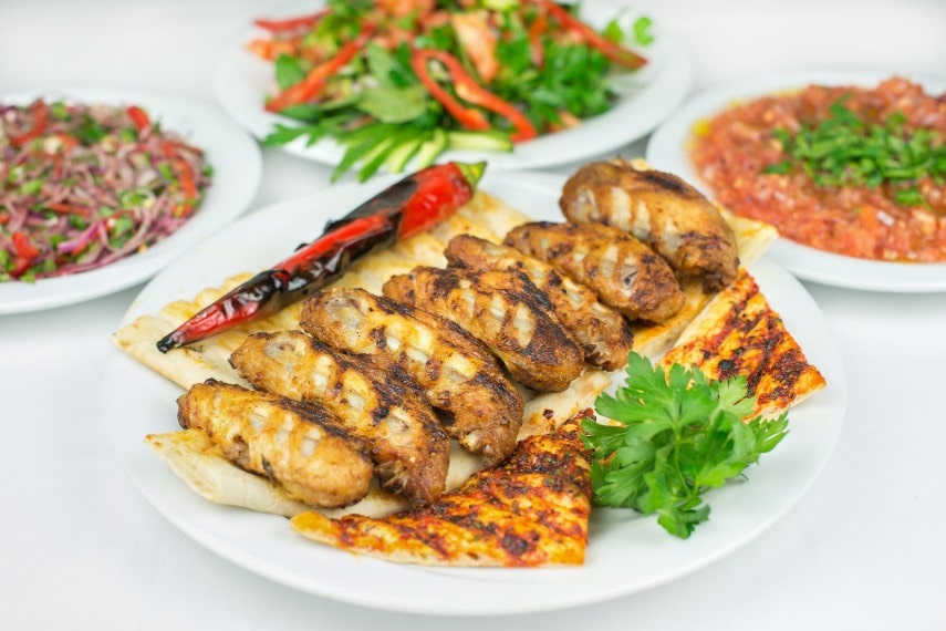 Adana Kabab is famous dish to eat eat in Antalya in May