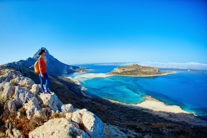 Visit Balos beach, Crete in June