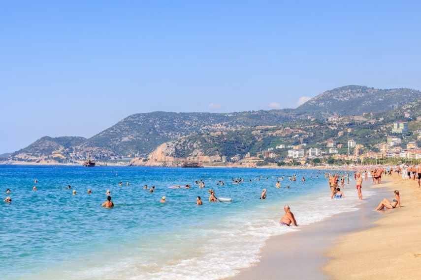 Visitors arrival in Turkey in June