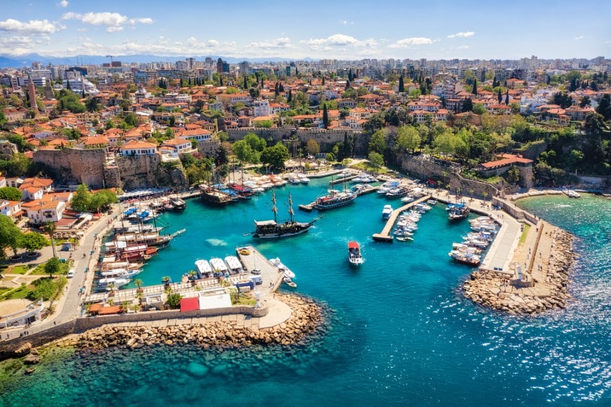 May is a good time to visit Antalya