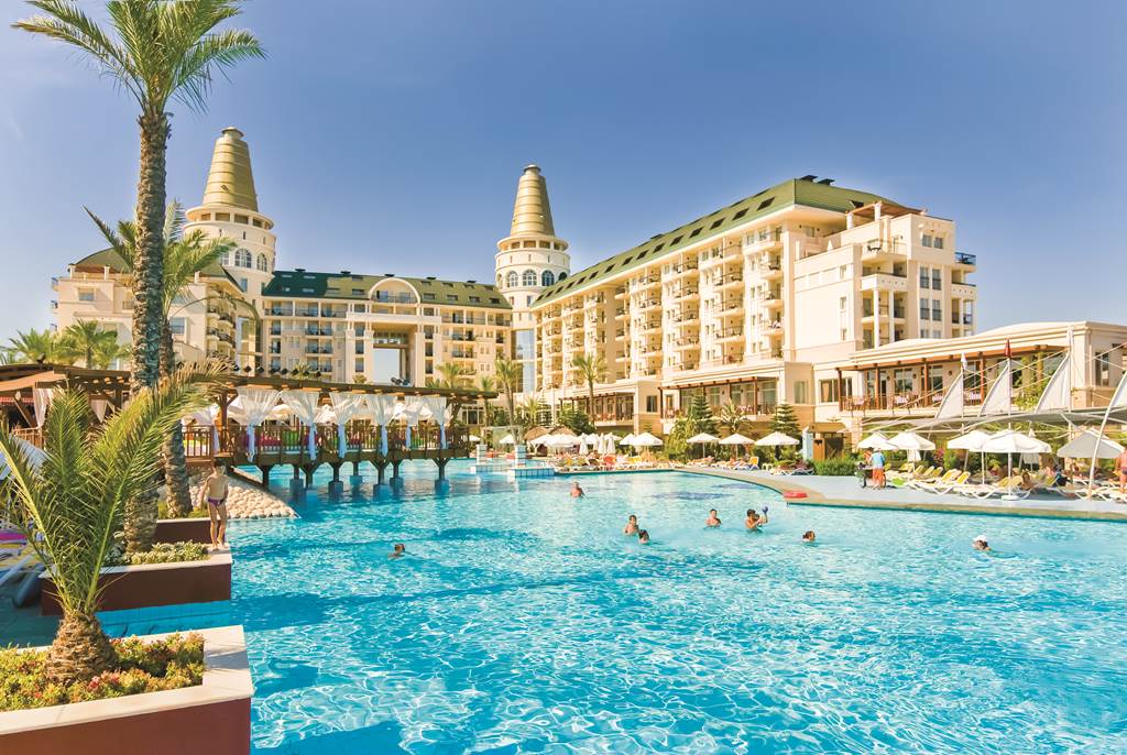Delphin Diva Premiere Hotel and outdoor pool